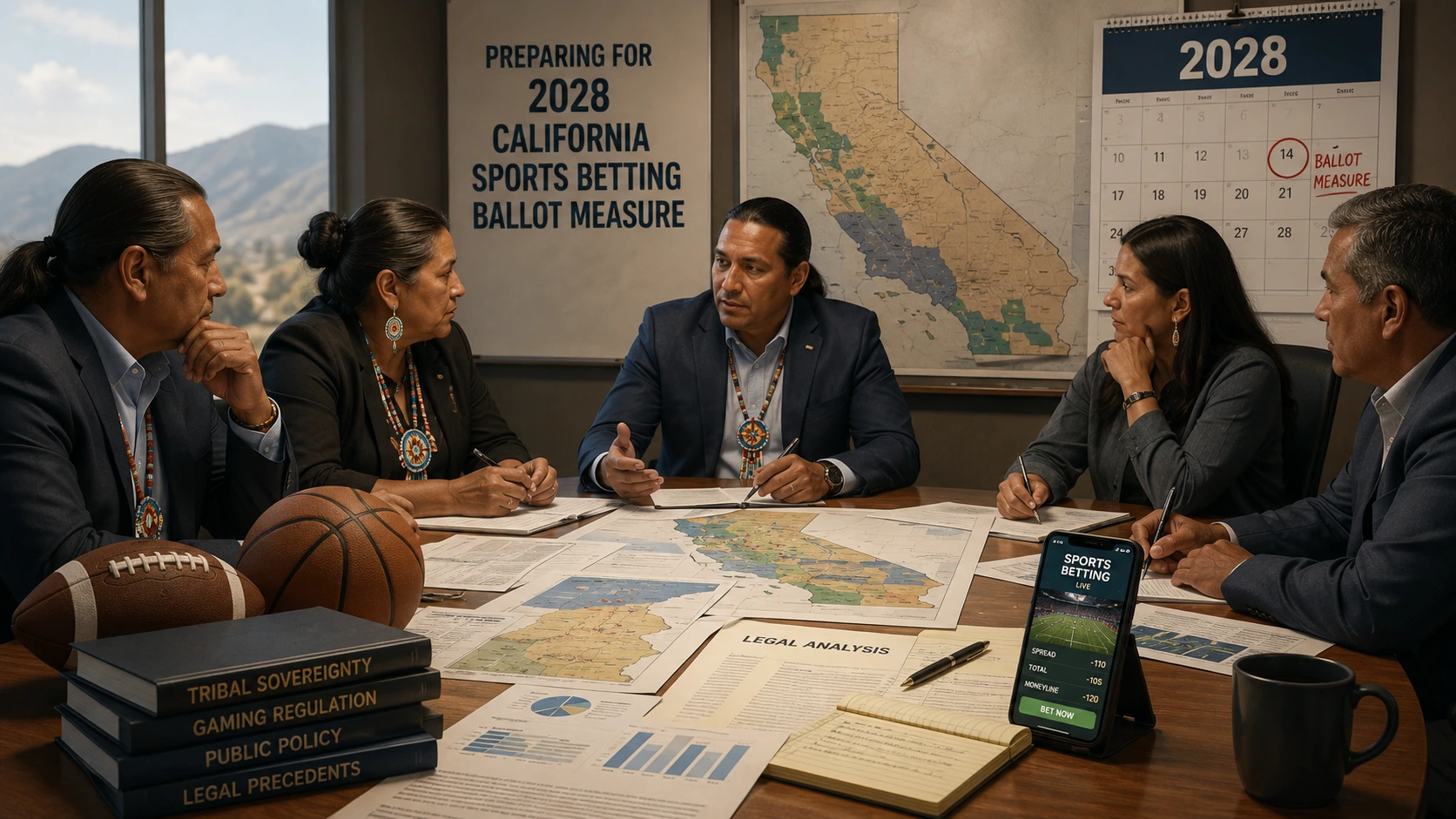 California tribal leaders preparing for a 2028 sports betting ballot measure