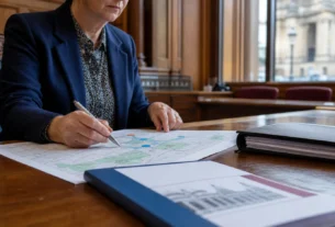 Local authority officer reviewing a premises risk map for Preston's new gambling licensing policy