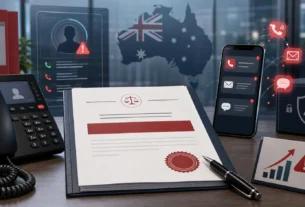 Australian gambling marketing enforcement scene with phone calls, email messages and a regulatory document