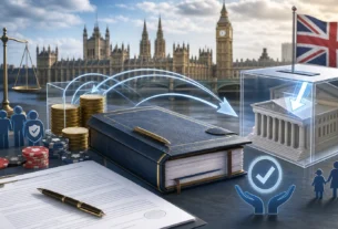 UK gambling regulatory settlement money flowing toward a state fund and public finance system