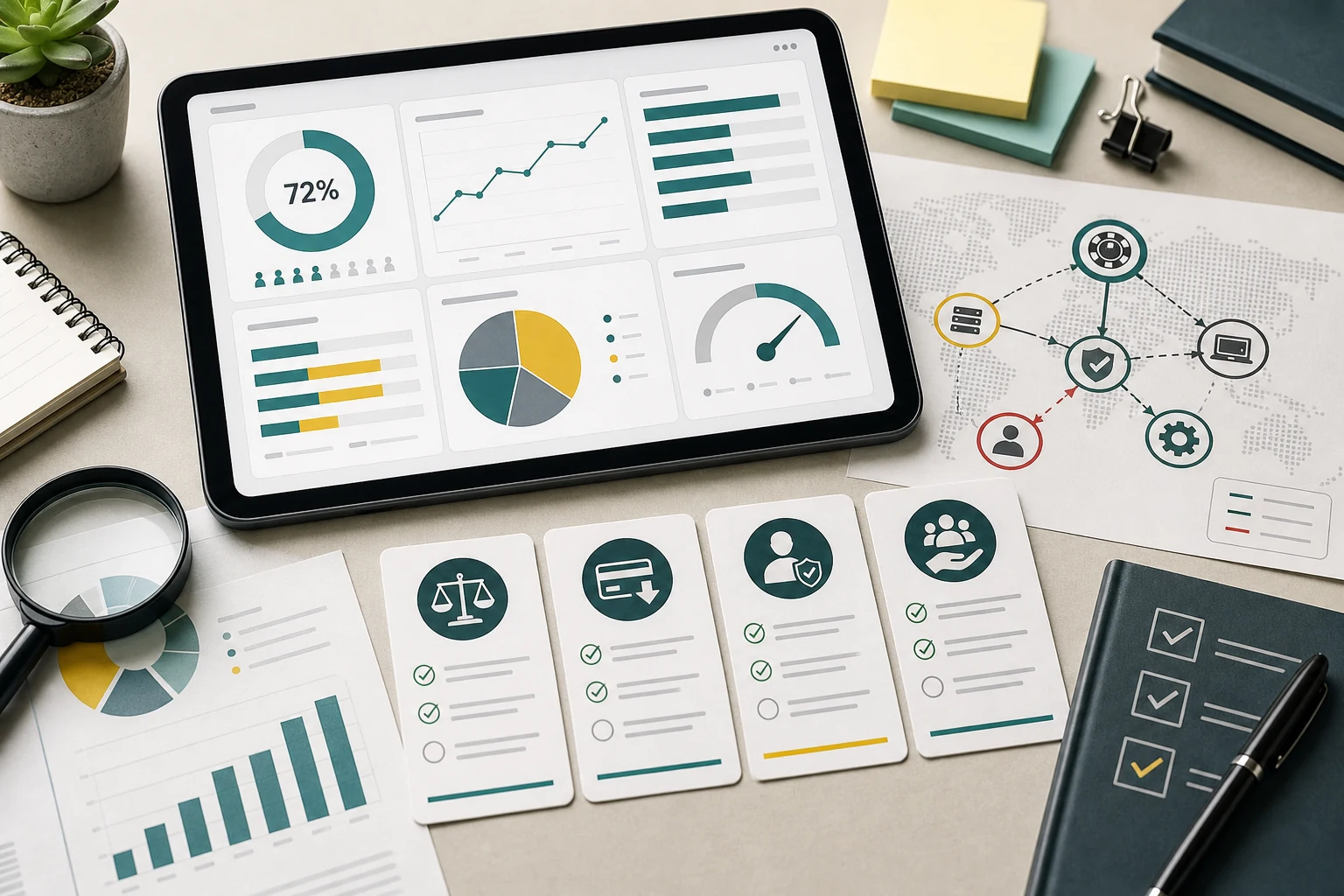 Consumer trust survey dashboard and gambling supplier oversight checklist for casino regulation analysis