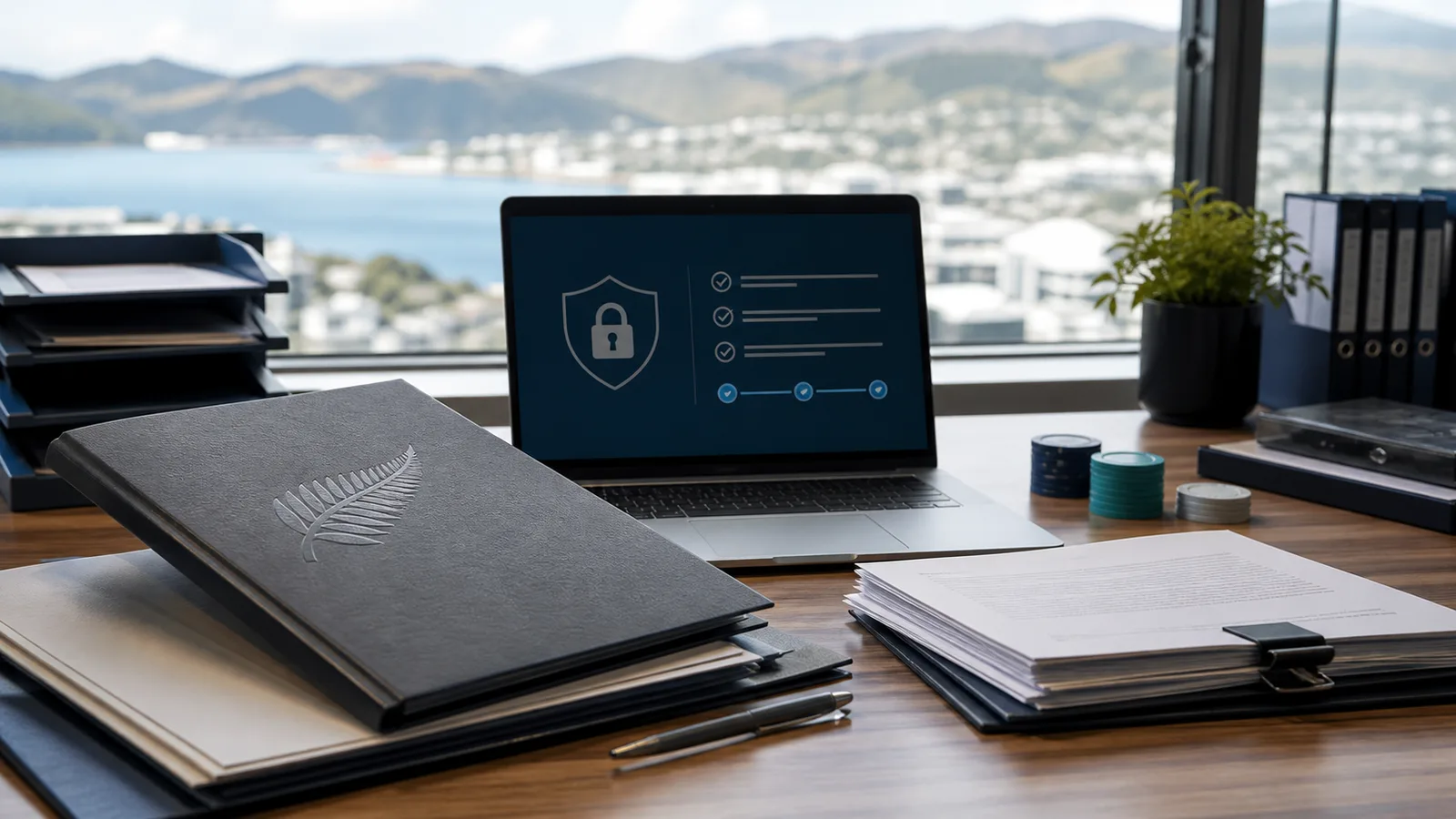 New Zealand online casino licensing documents and secure digital application portal