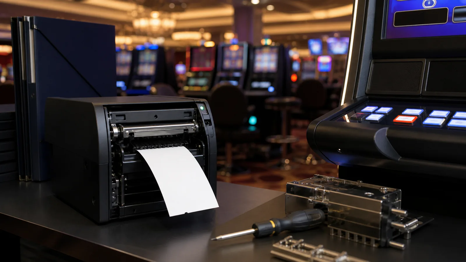 TransAct Reviews Casino Unit After Preliminary Q2 Results editorial illustration