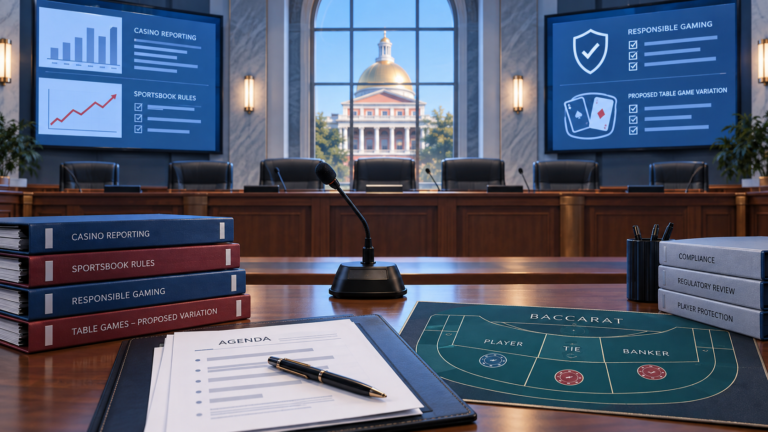 Massachusetts Gaming Commission Reviews MGM Springfield, Caesars Rules and New Baccarat Variation